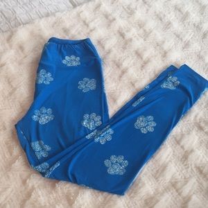LulaRoe Paw Print Leggings 🌸 make offer 🌸